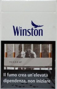 Сигареты Winston blue Целофан (Винстон синий) (duty free) Цена за блок (10 пачек) 0