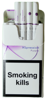 winston XSpression purple capsule. (Вінстон фіолетовий з капсулою) (Duty free). 0