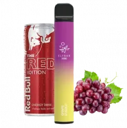 Одноразова Pod система Elf Bar 2000 Grape energy 50 мг 1200 мАг