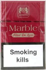 Цигарки "Marble" Red целофан (Марблі червоний)(duty free) Ціна за блок (10 пачок)
