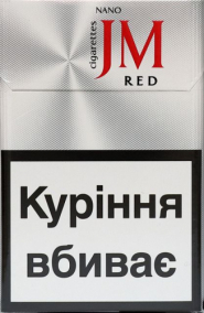 JM red nano slims (Джей Ем червоний нано слімс) (акциз МРЦ 58 грн)