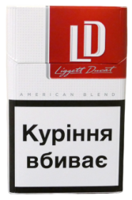 «LD Ligget Ducat red» (ЛД красный). (МРЦ 65,00) (Без марки)