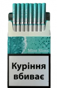 URTA mint slims wide (Юрта ментолові широкі слімові) (МРЦ 60грн.)UU 0