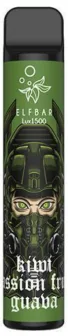 Одноразова pod система Elf Bar Lux 1500 Kiwi Passion fruit Guava 50 мг 850 маг 0