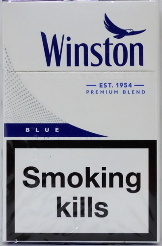 Сигареты Winston blue Целофан (Винстон синий) (duty free) Цена за блок (10 пачек)