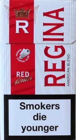 NEW "Regina" Red Demi (Регина красная Деми) Цена за блок (10 пачек)