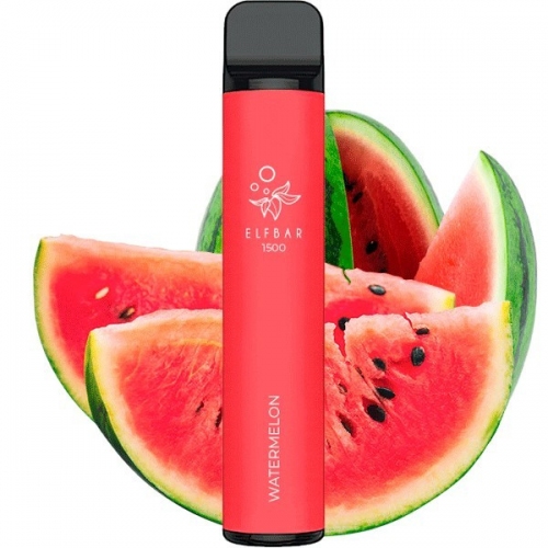 Одноразова Pod система Elf Bar 1500 Watermelon 2% (Під система ельф бар люкс Кавун) | Оригінал Одноразова Pod система Elf Bar 1500 Watermelon 2% (Під система ельф бар люкс Кавун) | Оригінал