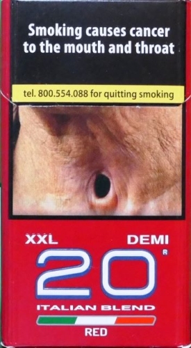 "XXL"Demi Red (два ікса ялина червоні.) duty free&"